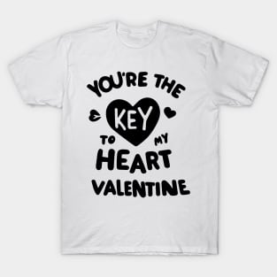 You're the Key to my Heart Valentine T-Shirt